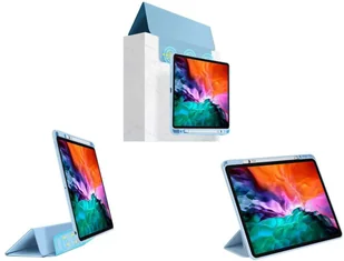 Apple Alogy Etui magnetyczne 2w1 Alogy Magnetic Case do iPad Air 4 2020 Niebieskie 9568X5 - Etui do tabletów - miniaturka - grafika 2