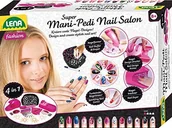 Akcesoria do paznokci - Lena 42654 Super Mani Pedi Nail Salon, 4 in 1 Nagelstudio für Kinderhände, Komplettset zum Verschönern von Fingernägel, Fingernagelsalon für Mädchen ab 8 Jahre, Nagelpflege - miniaturka - grafika 1