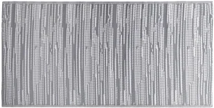 vidaXL Dywan na zewnątrz, szary, 120x180 cm, PP - Dywany zewnętrzne - miniaturka - grafika 4