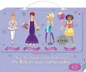 Pozostałe książki - Usborne Verlag Meine Anziehpuppen-Stickerbücher mini: Die Welt der Stars und Sternchen: Koffer mit 4 Stickerbüchern - miniaturka - grafika 1