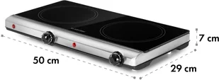 Płyta elektryczna Klarstein CP10-CookBuddy-SL - Płyty elektryczne - miniaturka - grafika 8