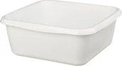 Miotły, szufle, mopy - Galicja Miska plastikowa kwadratowa Molly 11 L kremowy 21737 Krem - miniaturka - grafika 1