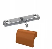 Akcesoria do okien - Medos Zatrzask Balkonowy + Pochwyt DeLuxe Złoty Dąb Aluminiowy FB71-37437_20210611130429 - miniaturka - grafika 1