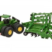 Samochody i pojazdy dla dzieci - Siku Traktor John Deere i zestaw do orki 1856 - miniaturka - grafika 1