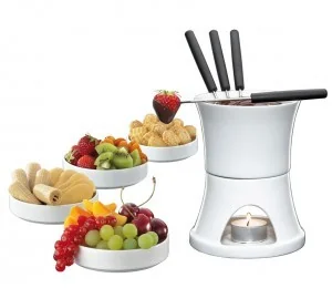 Cilio Zestaw do fondue czekoladowego 0,4 l CI-107548 + 20 zł na pierwsze zakupy 107548 - Zestawy do fondue - miniaturka - grafika 2