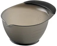 Pozostałe kosmetyki - Comair Ręczniki miska faerbes New przezroczysta czarna z antypoślizgowym uchwytem & wewnętrzna skala 3011705 - miniaturka - grafika 1