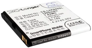Cameron Sino Lenovo K800 / BL189 1900mAh 7.03Wh Li-Ion 3.7V CS-LVK800SL - Baterie do telefonów - miniaturka - grafika 2