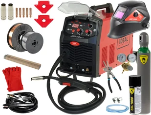 Ideal Półautomat spawalniczy Praktik MIG 200 Synergic PMIG200SYN - Spawarki - miniaturka - grafika 2