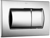 Stelaże i zestawy podtynkowe do WC - Roca Przycisk WC Active 3/6 l chrom polerowany - miniaturka - grafika 1