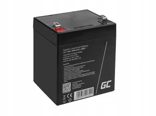 Green Cell Akumulator bezobsługowy AGM VRLA 12V 5Ah do systemów alarmowych i zabawek AGM27 - Baterie do zasilaczy awaryjnych UPS - miniaturka - grafika 2