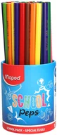 Przybory szkolne - MAPED Kredki ołówkowe 72szt. Schoolpeps - 12kol po 6szt. Maped 832000 - miniaturka - grafika 1