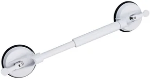 Ridder Teleskopowy uchwyt łazienkowy z przyssawkami, 12 cm, 50 kg A0150301 - Stojaki i wieszaki na papier toaletowy - miniaturka - grafika 3
