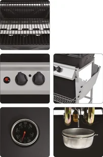 Lund GRILL GAZOWY 2 PALNIKI 5,5KW 99644 - Grille gazowe - miniaturka - grafika 2