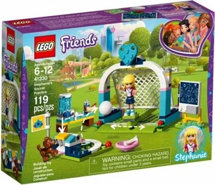 LEGO Friends Trening piłkarski Stephanie 41330 - Klocki - miniaturka - grafika 2