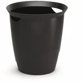 Kosze biurowe - Durable Kosz na śmieci 16L czarny X09967 NB-7872 - miniaturka - grafika 1