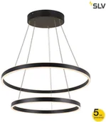 Lampy sufitowe - Spotline SLV ONE DOUBLE PD DALI UP/DOWN wewnętrzna lampa wisząca LED czarna przełącznik CCT 3000/4000 K 1004767) SLV 1004767 - miniaturka - grafika 1