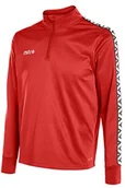 Gadżety dla kibiców - Mitre mitre mężczyzn Delta Quarter Zip, czerwony T70044SCAXXL - miniaturka - grafika 1