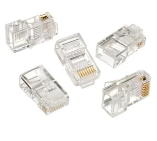 Wtyk Sieciowy RJ45 (50 Sztuk) Kat. 5E,8P8C,30U - Pozostałe akcesoria sieciowe - miniaturka - grafika 2