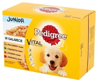 Pedigree Junior mix smaków 12x100g - Mokra karma dla psów - miniaturka - grafika 2