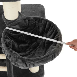 tectake Drapak dla kota Gismo - szaro/biała 403327 - Drapaki dla kotów - miniaturka - grafika 5