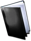 Koszulki na dokumenty - West Design DKCBA2BL segregator z przeźroczystymi koszulkami, format A2, z wytrzymałego, a zarazem lekkiego polipropylenu, w jakości archiwum, czarny DKCBA2BK - miniaturka - grafika 1