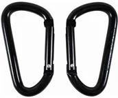 Survival - akcesoria - BCB Karabińczyk 8 mm czarny - 2 szt. - duże (CL114) - miniaturka - grafika 1