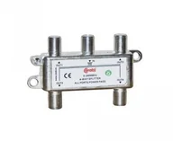 Rozgałęźniki i multiswitche do TV-SAT - Corab Rozgałęźnik sygnału splitter 5-2400Mhz 4 wyjścia power pass CORAB - miniaturka - grafika 1