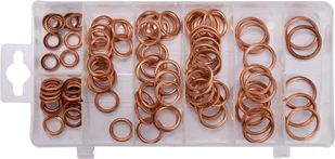 Yato ZESTAW PODKŁADEK MIEDZIANYCH DMUCHANYCH 95 SZTUK/MIX ROZMIARÓW - Narzędzia warsztatowe Yato ZESTAW PODKŁADEK MIEDZIANYCH DMUCHANYCH 95 SZTUK/MIX ROZMIARÓW - Narzędzia warsztatowe - miniaturka - grafika 1