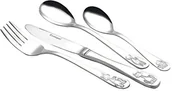 Zestawy sztućców - Esmeyer Bambino 157-010 komplet sztućców dziecięcych, 4 elementy, stal szlachetna 18/0, polerowana 157-010 - miniaturka - grafika 1