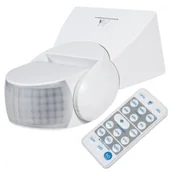 Czujniki ruchu i zmierzchu - Maclean Czujnik Ruchu Na Podczerwień Z Pilotem IP65 Max 800W Żarówka) Max 1200W LED) MCE241 Energy - miniaturka - grafika 1