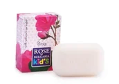 Kosmetyki kąpielowe dla dzieci - BioFresh Mydło różane dla dzieci 100g Rose of Bulgaria - miniaturka - grafika 1