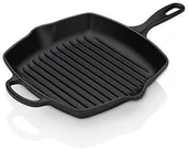 Patelnie - Le Creuset Signature Patelnia grillowa czarna wymiary: 30 x 43,2 x 5,1 cm 20183260000422 - miniaturka - grafika 1