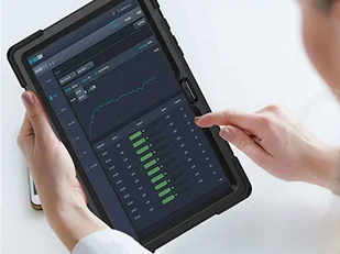 Samsung Alogy Etui Alogy Pirate Armor z rzepem do Galaxy Tab A7 10.4 T500/T505 8893X1 - Etui do tabletów - miniaturka - grafika 4