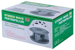 Leaven COMBOSONIC 3D STEREO WAVE LS-967 Ultradźwiękowy odstraszacz gryzoni owadów etc LS-967 - Zwalczanie i odstraszanie szkodników - miniaturka - grafika 5