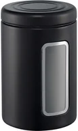 Pojemniki kuchenne - Wesco Pojemnik Z Okienkiem 2l CL Czarny MATT 321206-73 - miniaturka - grafika 1