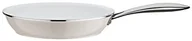 Patelnie - GSW 167451 Ceramica Color pokrywa biały patelnia o, 28 cm, aluminium, kolor kremowy/biały, 50 x 29,5 x 5,7 cm 167451 - miniaturka - grafika 1