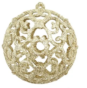 vidaXL Zestaw bombek, 100 elementów, złoty vidaXL - Bombki - miniaturka - grafika 4