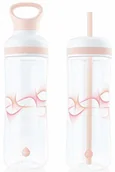 Akcesoria turystyczne - Butelka Equa Beat Bottle 2in1 | butelki z wodą (bez BPA) ze Eastman Tritan | 2 W 1 wzornictwo z pokrywą i smoothie słomka | 800 ML lub 750 ML z pokrywkami z Smoothie | idealne akcesorium do picia do (EQFLWBT) - miniaturka - grafika 1