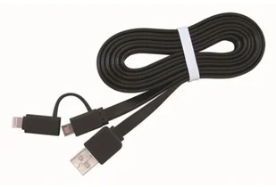 Gembird Kabel USB AM-> Micro-BM/ Lightning Apple 1m (CC-USB2-AMLM2-1M) - Kable USB - miniaturka - grafika 2