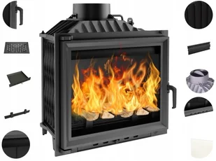 Kominek Wkład Antek 10 +11ów FI150 Zniżka - Wkłady kominkowe - miniaturka - grafika 2