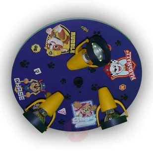 Niermann Standby Deckenleuchte Paw Patrol mit drei Strahlern - Lampy sufitowe - miniaturka - grafika 2
