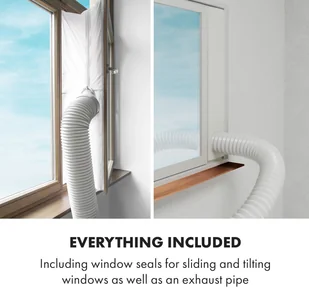 Klarstein Pure Blizzard Smart 9k, klimatyzator przenośny, 9000 BTU/2,6 kW, klasa efektywności energetycznej, A, pilot zdalnego sterowania DXJ2-PureBlzdSmrt9Kw - Klimatyzatory - miniaturka - grafika 10