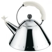 Czajniki na gaz - Alessi Czajnik 9093 Sweet Breakfast biała rączka 9093w - miniaturka - grafika 1