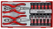 Śrubokręty - TENG TOOLS ZESTAW 12 WKRĘTAKÓW I 4 SZCZYPIEC TTMI16 TENG TOOLS(luna-104450101) 104450101 - miniaturka - grafika 1