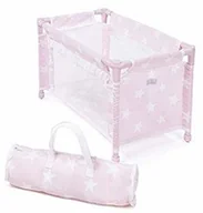 Łóżeczka i kojce - la nina la nina 60408 łóżeczko turystyczne lalki, różowy, 53 x 32 x 32 cm 60408 - miniaturka - grafika 1