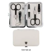 Zestawy do manicure i pedicure - Tradition 3 swords Zestaw do paznokci w białym etui 7257 MC-SZ 4A9E-668FF - miniaturka - grafika 1