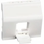 Wtyczki i adaptery - Keystone Adapter 1 port pod 45x45 Metz Connect - miniaturka - grafika 1