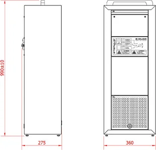 MILOO Sterylizator pomieszczeń BASIC-150 STERYLIS 1357-uniw - Osuszacze powietrza - miniaturka - grafika 2