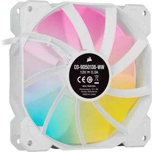 Corsair SP120 RGB ELITE White 120mm Fan CO-9050136-WW - Chłodzenie procesora - miniaturka - grafika 3