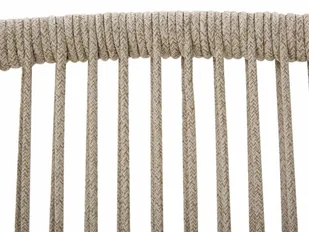 Beliani Zestaw 2 krzeseł ogrodowych beżowy OLBIA - Fotele i krzesła ogrodowe - miniaturka - grafika 8